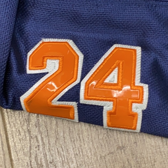 Underdawg Classics Chi Town Athletiks #24 Navy/Orange Field Team Jersey - Picture 9 of 11